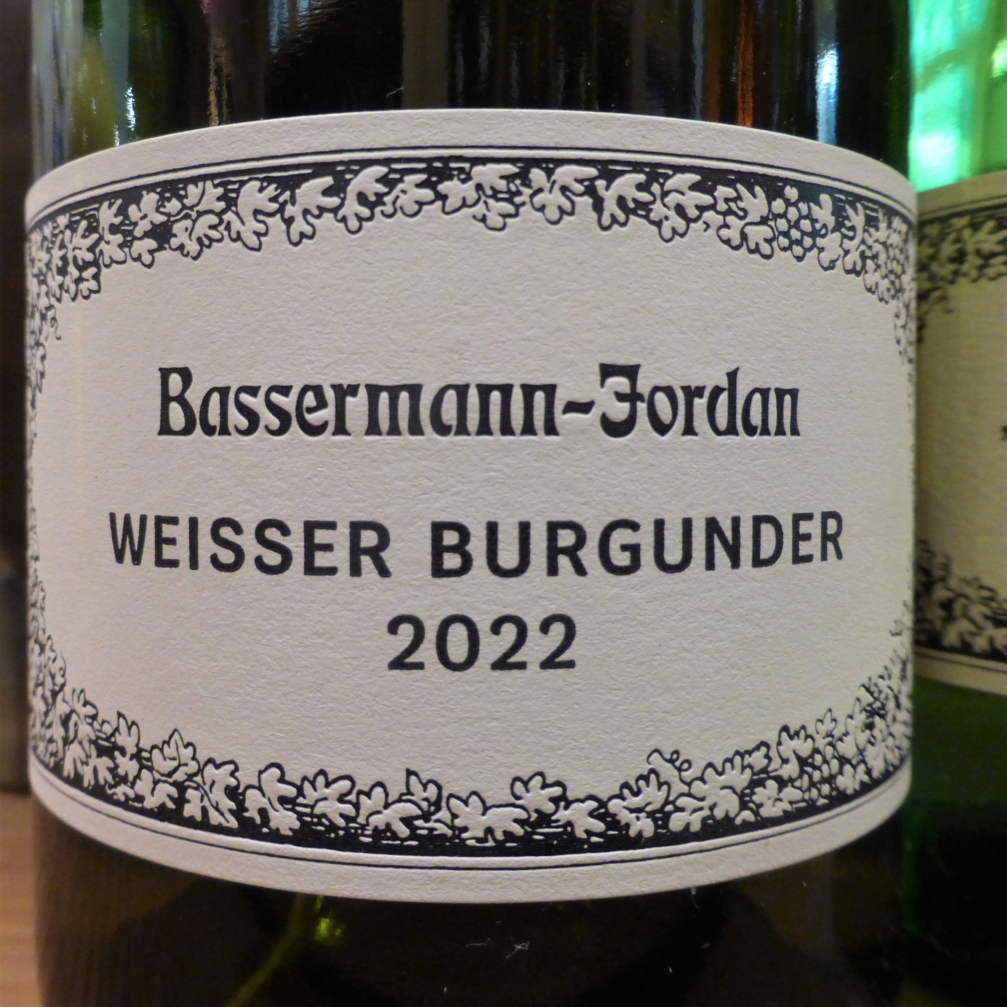 2024 Weisser Burgunder trocken, Dr. von Bassermann-Jordan, Pfalz