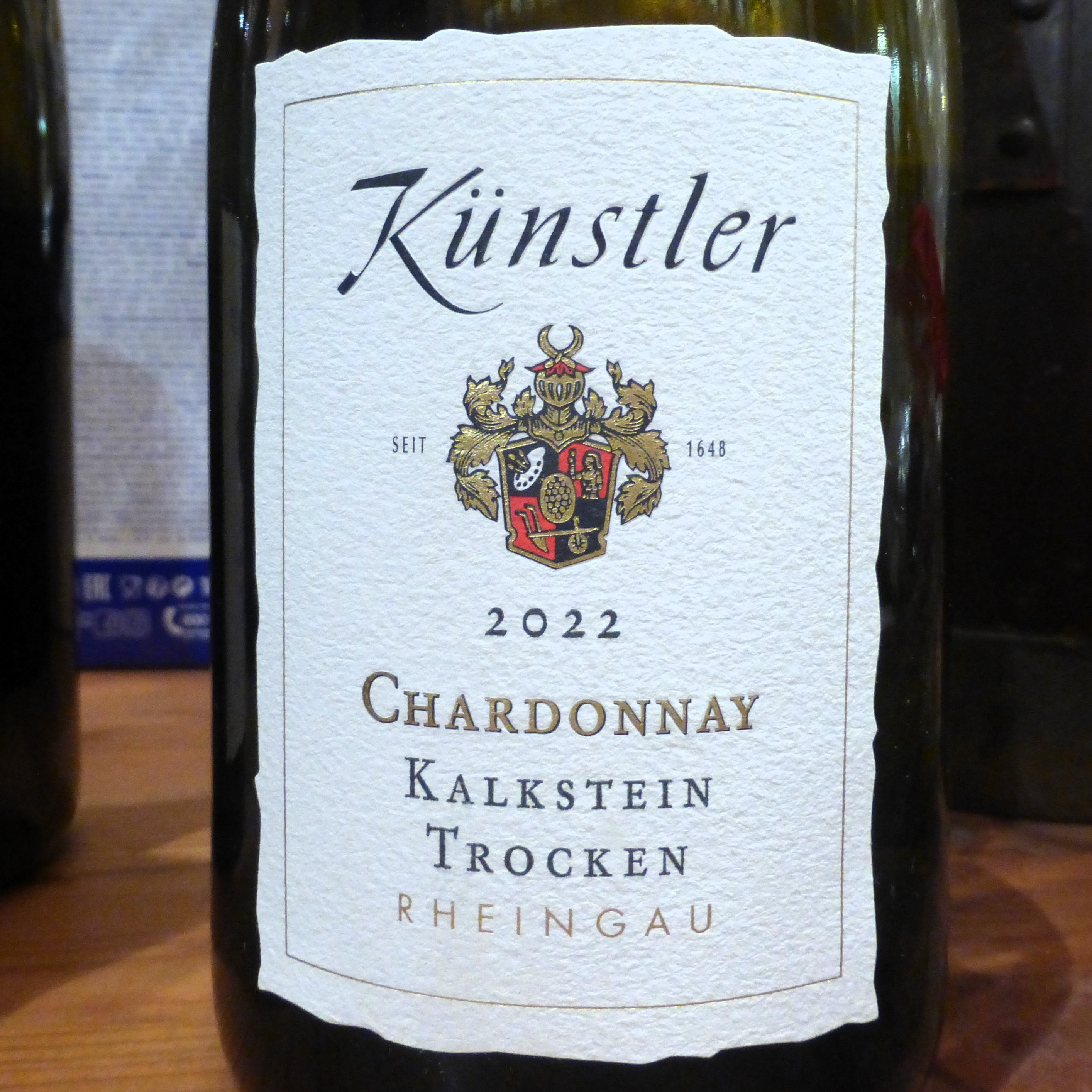 2023 Chardonnay Kalkstein trocken Weingut Künstler