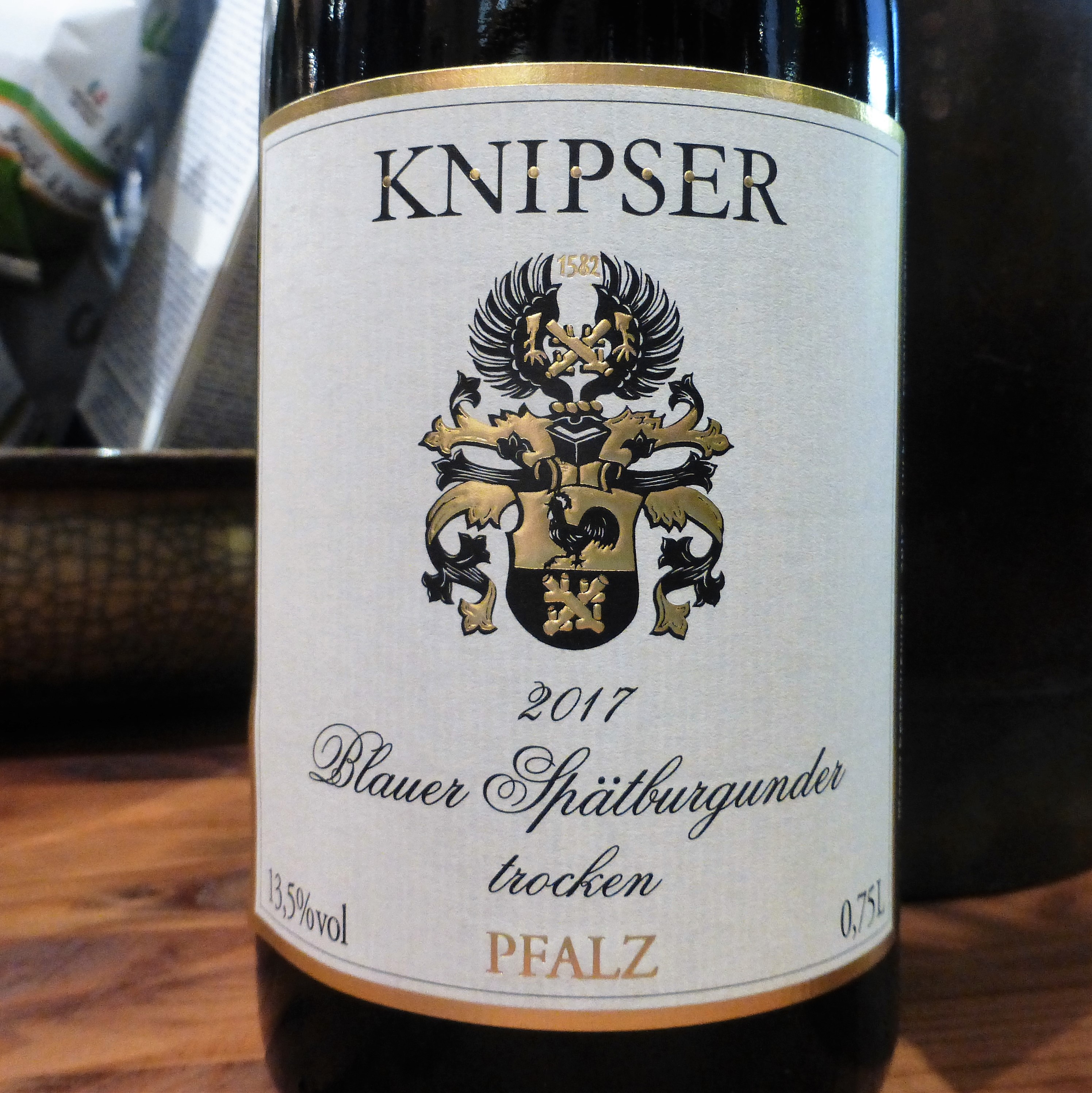 2019 Blauer Spätburgunder trocken, Weingut Knipser
