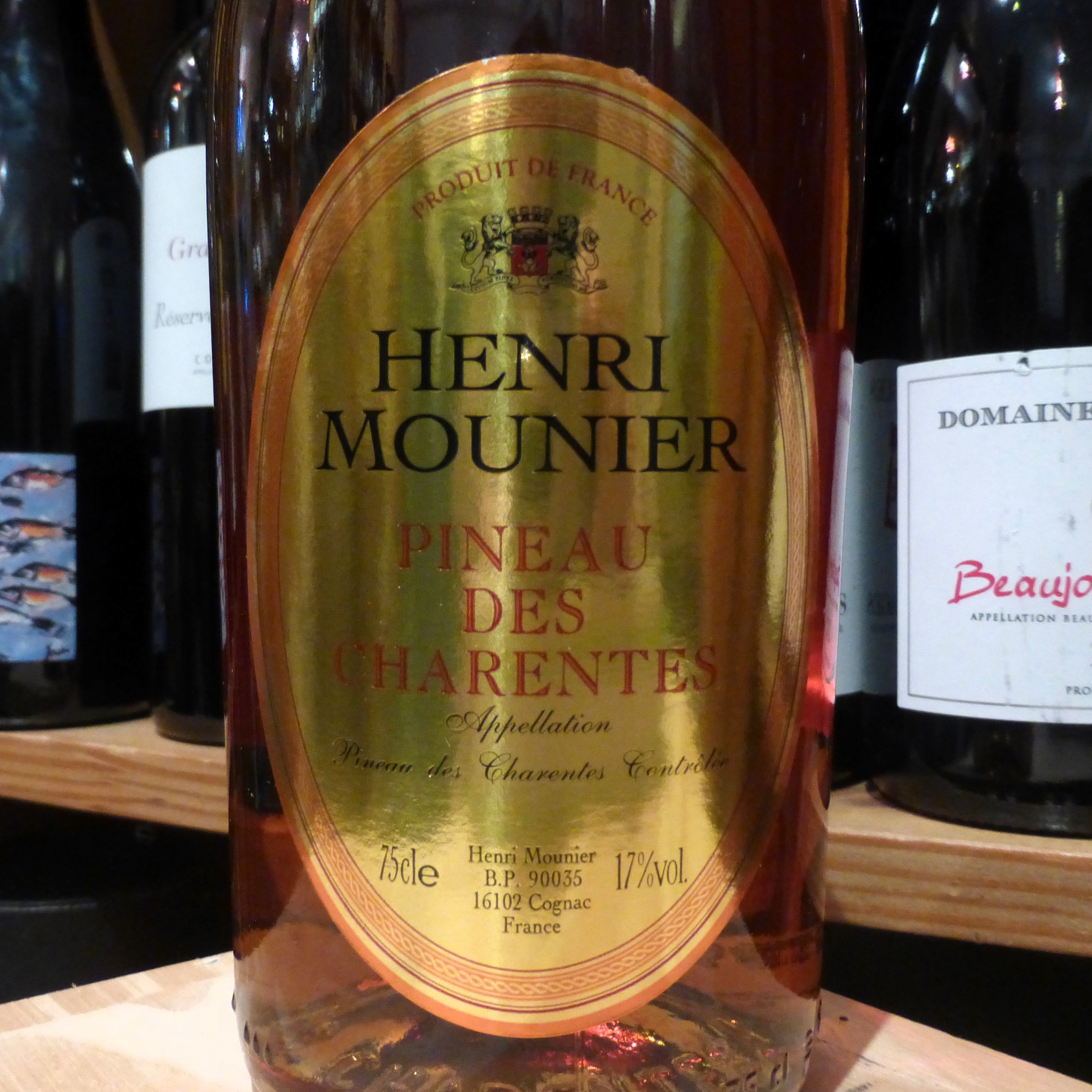 Pineau des Charentes AOC Henri Mounier