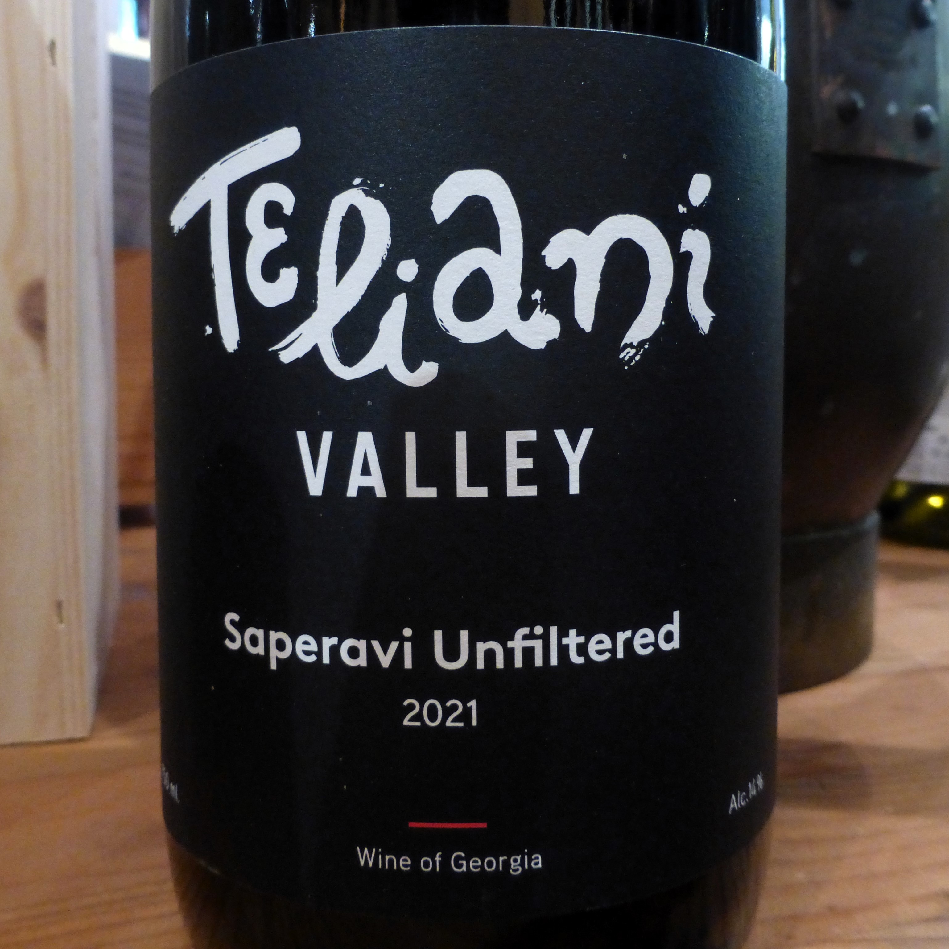 2021 Saperavi Unfiltered, Teliani Valley, Winery97