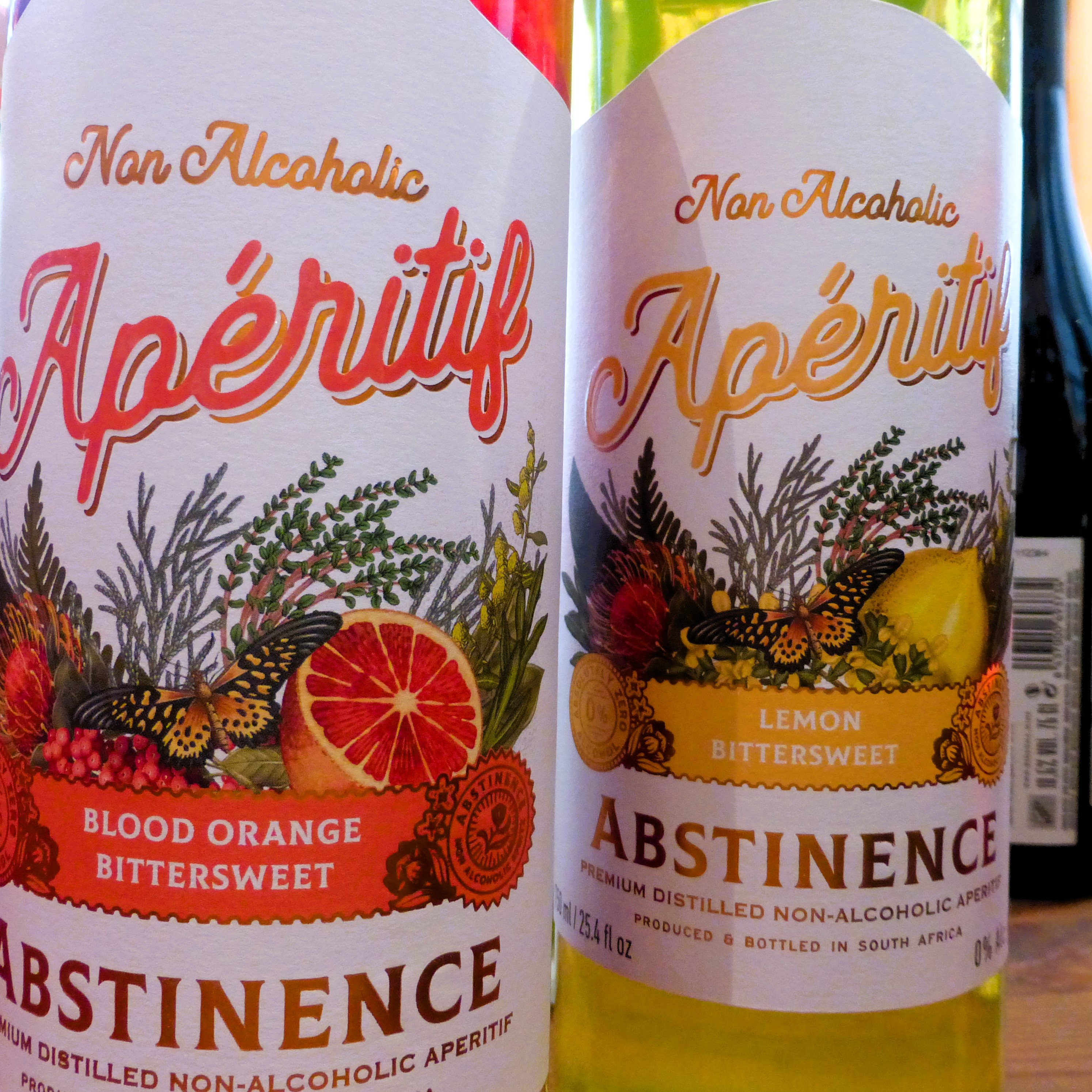 Abstinence Blood Orange Bittersweet Apéritif Non Alcoholic