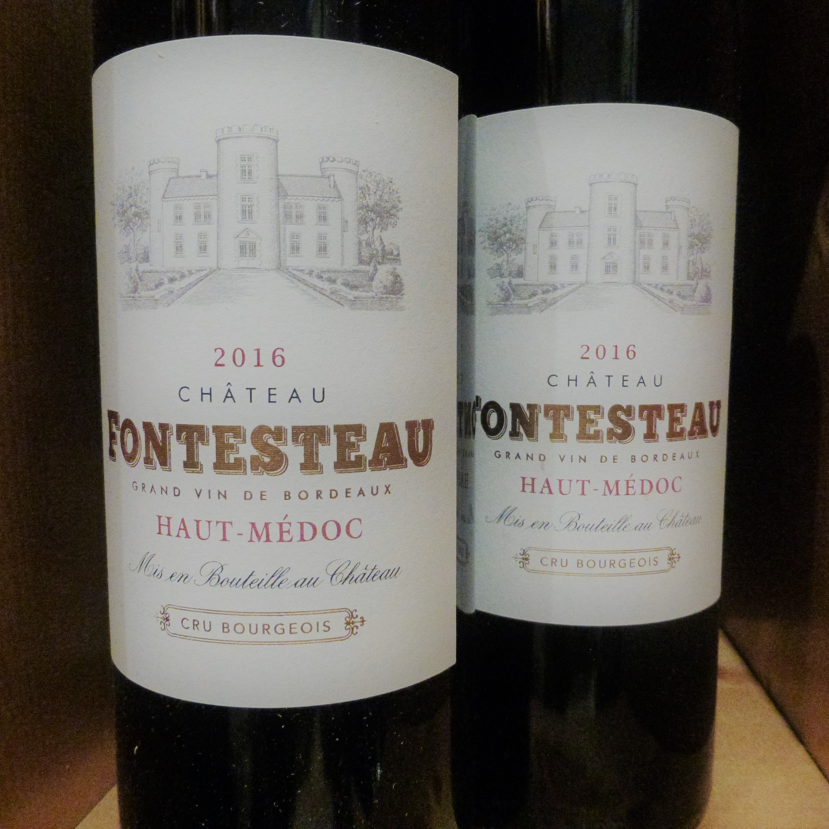2019 Château Fontesteau, Haut-Médoc AOC, 0,375 (halbe) Flasche