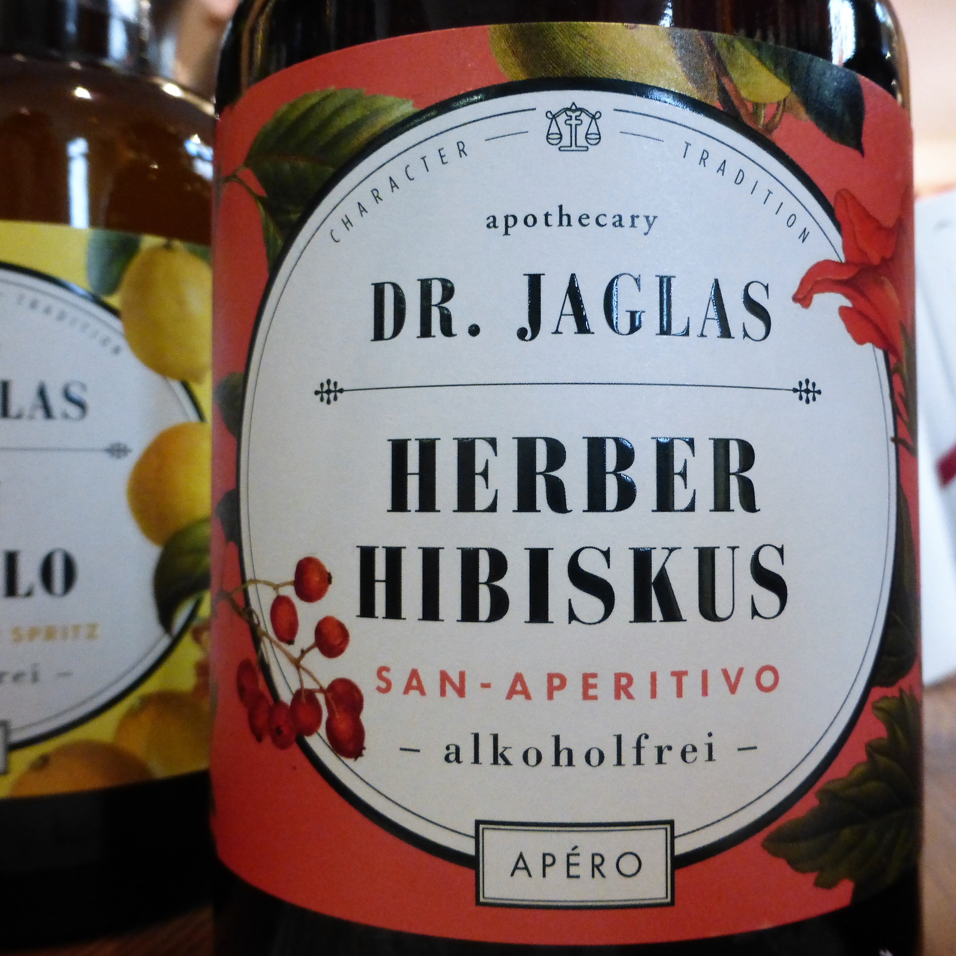 Herber Hibiskus San-Aperitivo -alkoholfrei-Dr. Jaglas