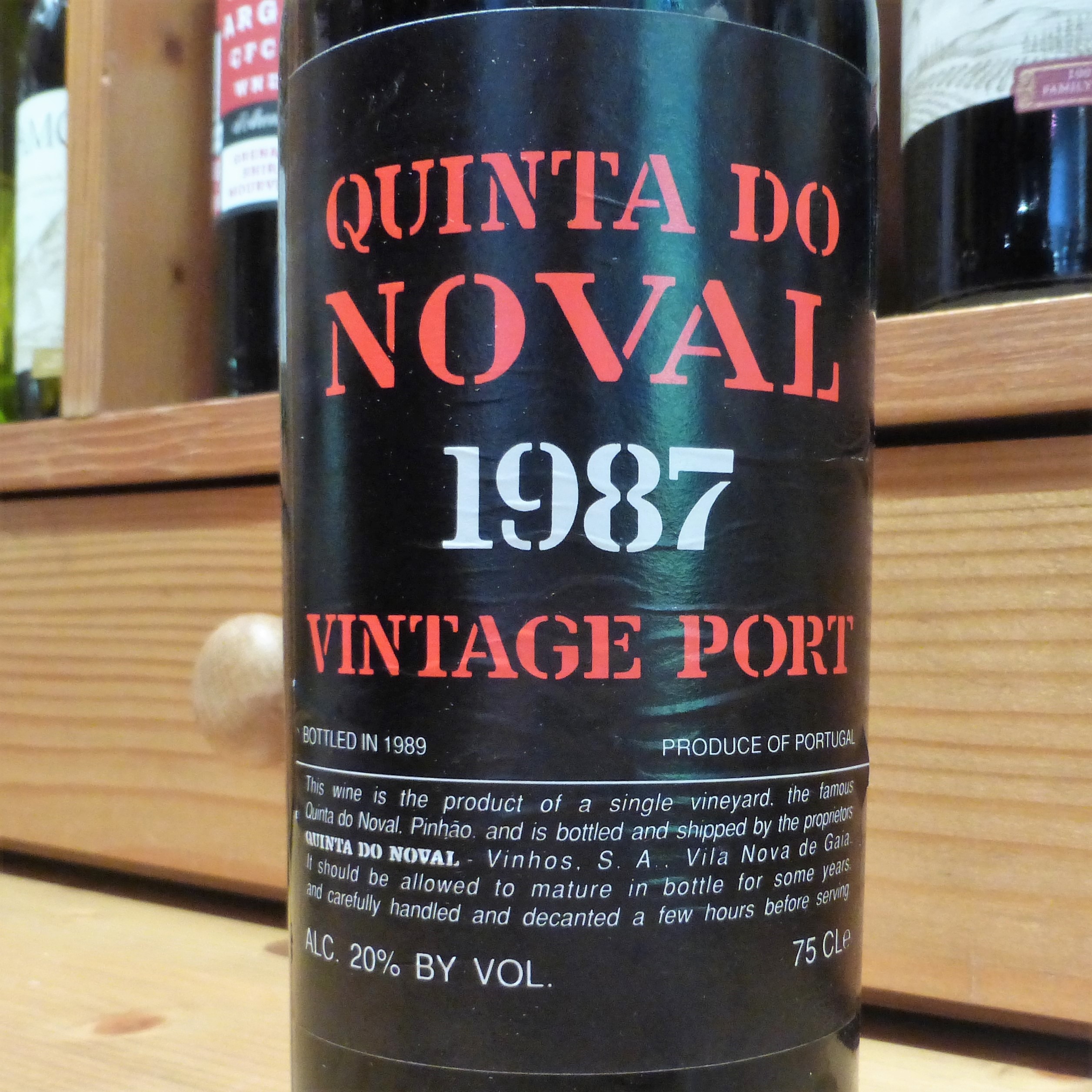 1987 Vintage Port Quinta do Noval